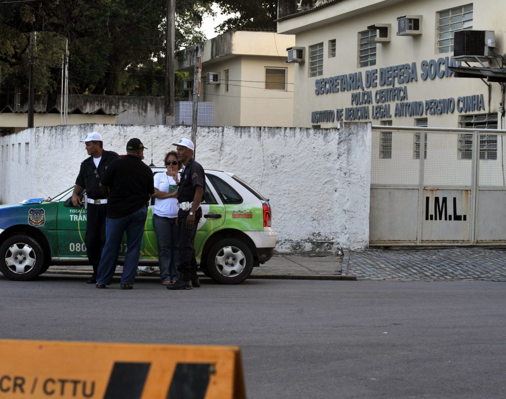 foto IML em Recife, Pernambuco